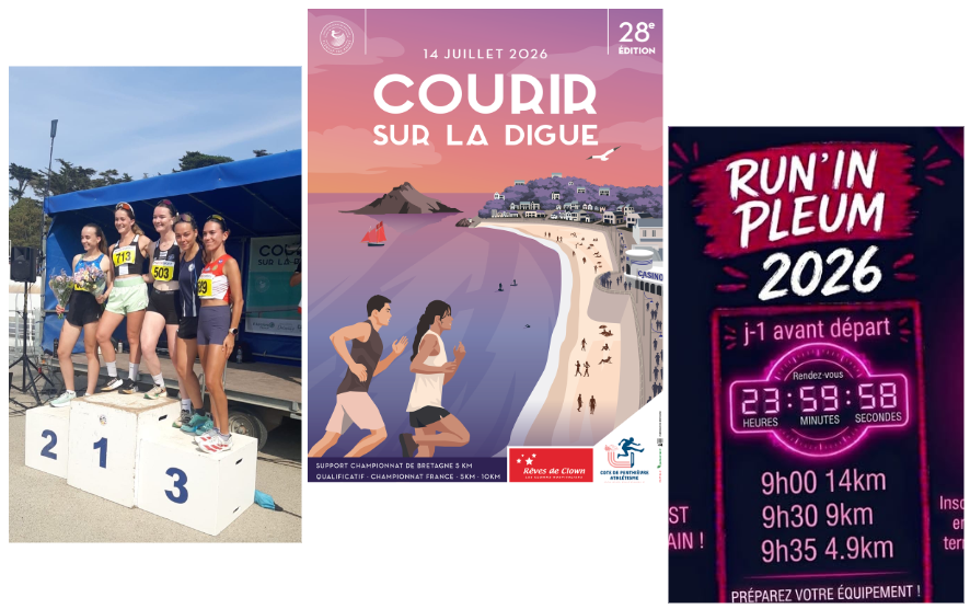 Courir sur la Digue